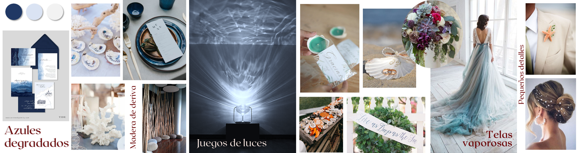 Boda temática: Océano