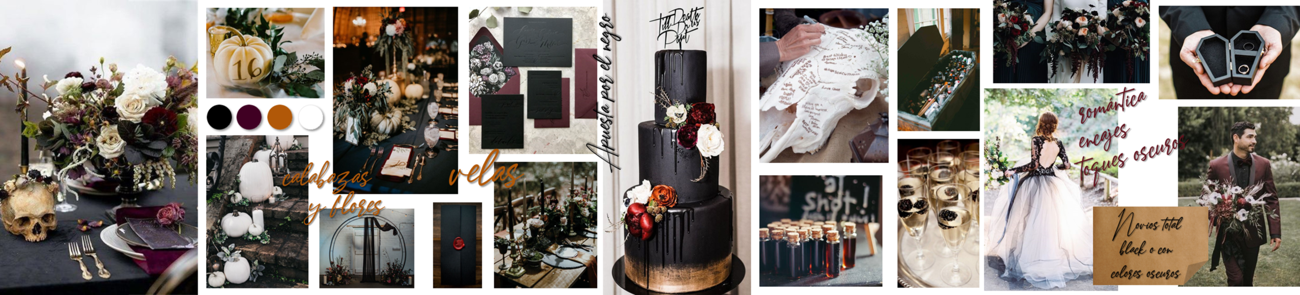 Boda inspirada en Halloween