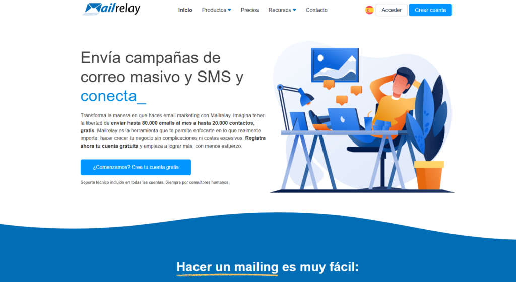 Mailrelay para eventos